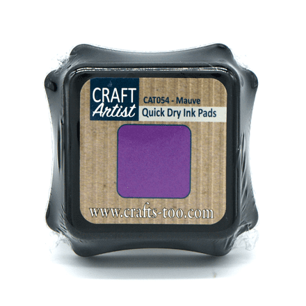CAT054QD - Quick Dry Ink Pads - Mauve - Craft Artist