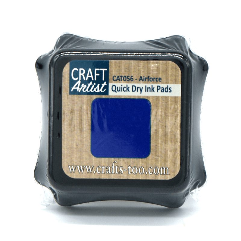 CAT056QD - Quick Dry Ink Pads - Airforce - Craft Artist