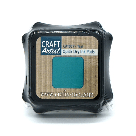 CAT057QD - Quick Dry Ink Pads - Teal - Craft Artist