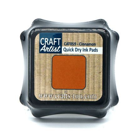 CAT059QD - Quick Dry Ink Pads - Cinnamon - Craft Artist