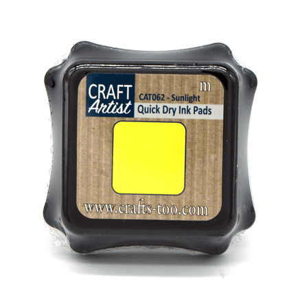 CAT062QD - Quick Dry Ink Pads - Sunlight - Craft Artist