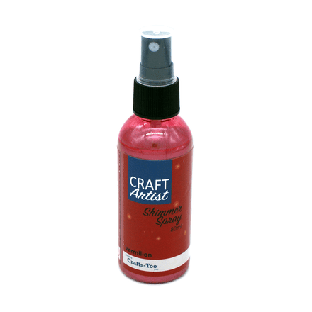 CAT087 - Shimmer Spray - Vermilion - Craft Artist