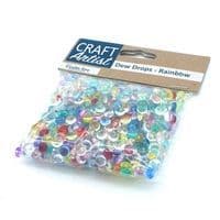 CAT100 - Rainbow Dew Drops - Craft Artist