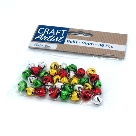 CAT101 - Jingle Bells 9mm (36pcs) - Craft Artist
