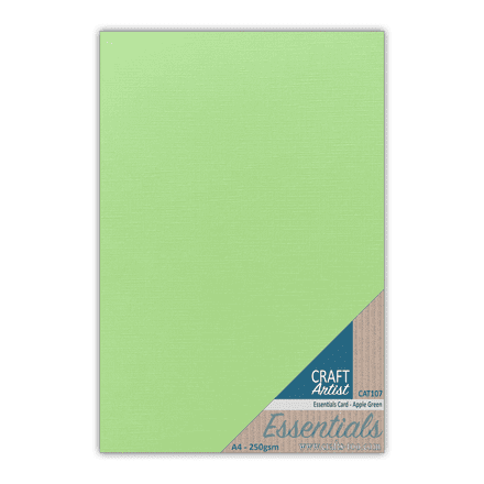 CAT107 - Essential Card - Apple Green - Craft Artist