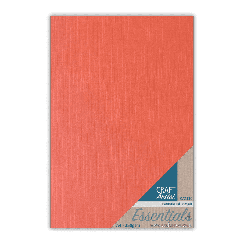 CAT110 - Essential Card - Pumpkin - Craft Artist