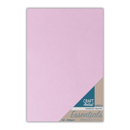 CAT112 - Essential Card - Blush Pink - Craft Artist