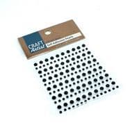 CAT120 - Self Adhesive Pearls - Black - Craft Artist