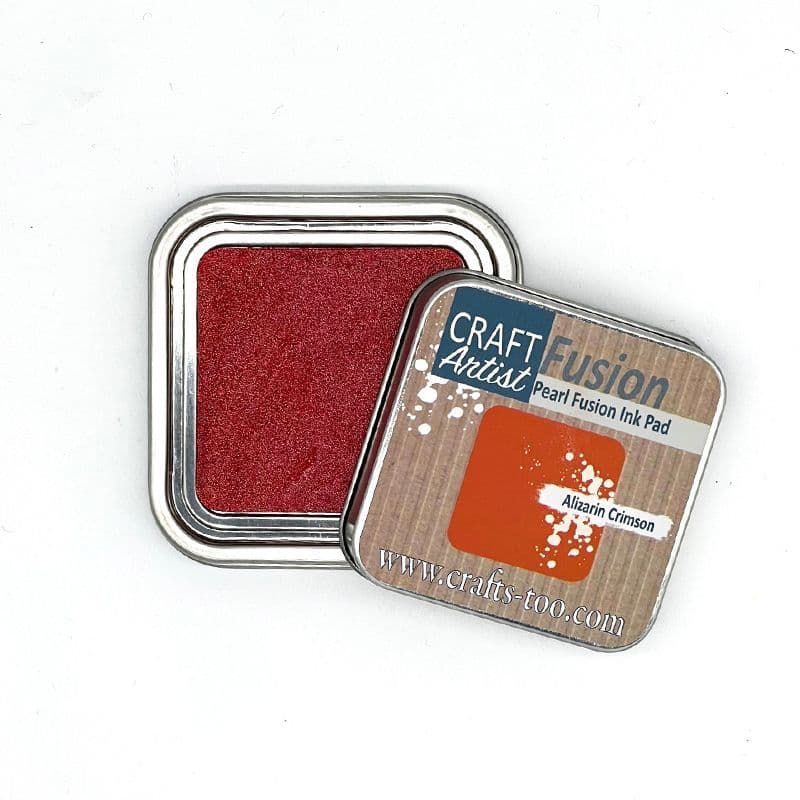 CAT140 - Alizarin Crimson - Craft Artist Pearl Fusion Ink Pad