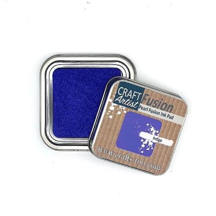 CAT141 - Indigo - Craft Artist Pearl Fusion Ink Pad