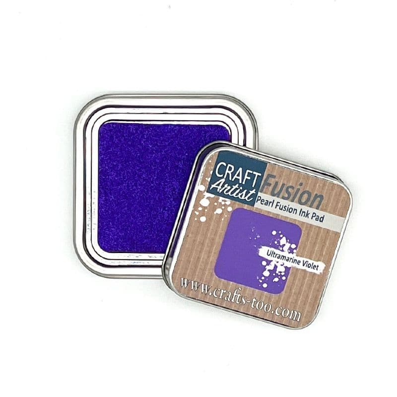 CAT142 - Ultramarine Violet - Craft Artist Pearl Fusion Ink Pad