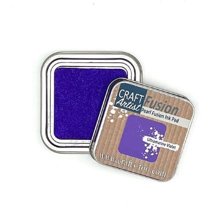 CAT142 - Ultramarine Violet - Craft Artist Pearl Fusion Ink Pad