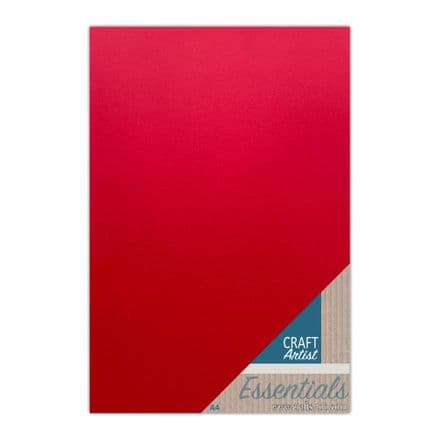 CAT153 - Essential Card - Christmas Red - Craft Artist