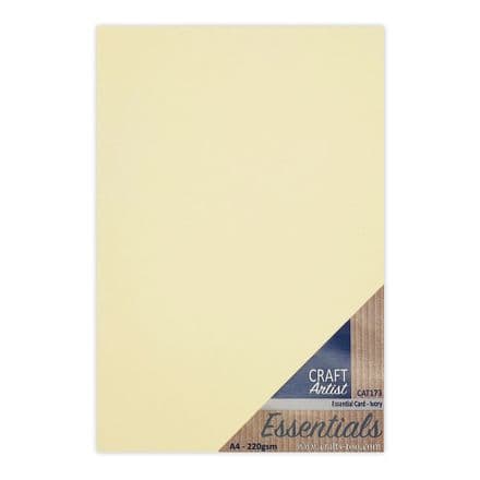 CAT173 - Essential Card Ivory - Craft Artist