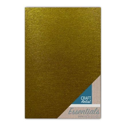 CAT183 - Waterfall Glitter Card - Gold - Craft Artist