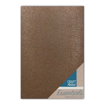 CAT185 - Waterfall Glitter Card - Rose Gold - Craft Artist