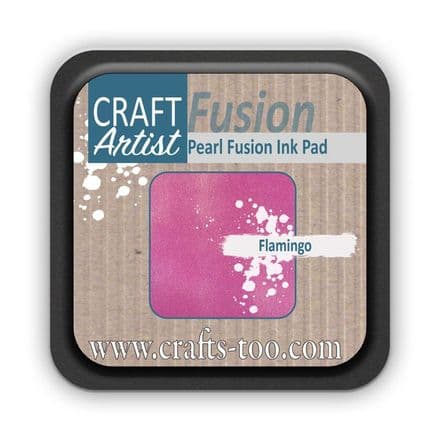 CAT189 - Pearl Fusion Ink Pad - Flamingo - Craft Artist