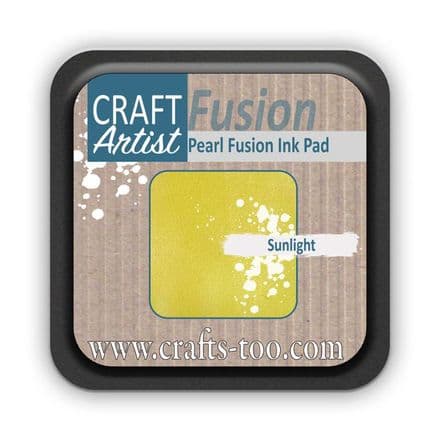 CAT191 - Pearl Fusion Ink Pad - Sunlight - Craft Artist