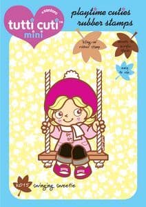 CHK015 ~ SWINGING SWEETIE ~ TUTTICUTI STAMP