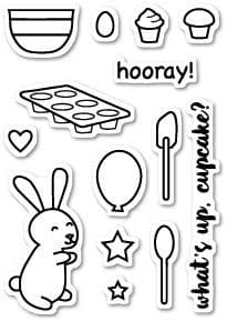 CL425 ~ CUPCAKE PARTY ~ Poppystamp