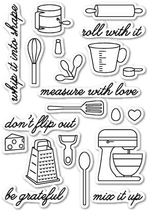 CL5164 ~ IN THE KITCHEN ~ Open Studio Clear Stamps