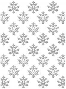 CO723022 ~ CULTIVATED ~ Couture Creations Gift Wrapping embossing folder