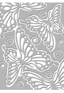 CO723065 ~ ALL A FLUTTER  ~ Art Nouveau Collection embossing folder