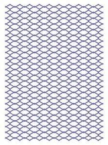 CO724381~ CHAIN LINK ~ Hearts Ease  Collection Embossing folder.