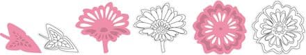 COL1304 ~ FLOWERS and LEAF ~ Marianne Design Collectables