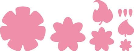 COL1316~ FLOWER ~ Marianne Design Collectables