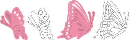 COL1319 ~ TINY'S BUTTERFLY 3 ~ Marianne Design Collectables