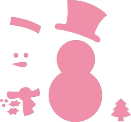 COL1332 ~ SNOWMAN ~ Marianne Design Collectables dies