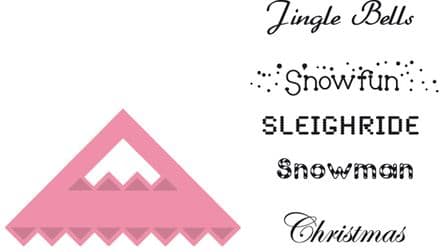 COL1342 ~ CORNER & WINTER SENTIMENT STAMPS ~ Marianne Design Collectables