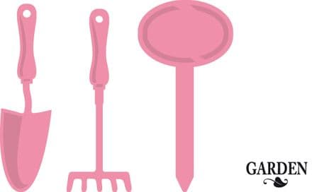 COL1346 ~ GARDEN tools ~ Marianne Design Collectables
