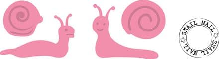 COL1364 ~ SNAIL ~ Marianne Design Collectables