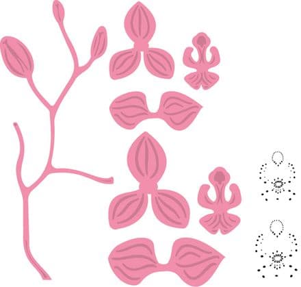 COL1379 ~ Orchid ~ Marianne Design Collectables