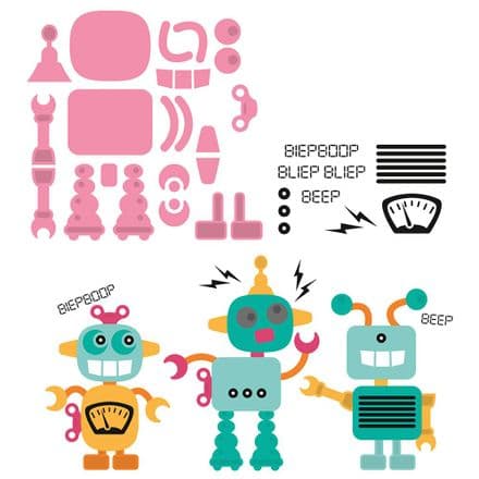 COL1403 ~ ROBOT ~ Marianne Design Collectables
