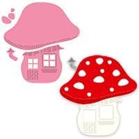 COL1412 ~ MUSHROOMS ~ Marianne Design Collectables