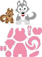 COL1414 ~ ELINE'S HUSKY ~ Marianne Design Collectables