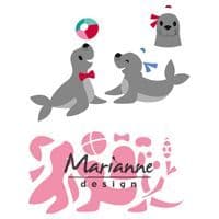 COL1432 ~ Eline's Seals ~ Marianne Design Collectables