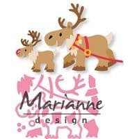 COL1461 ~ Eline's Reindeer - Marianne Design Collectables