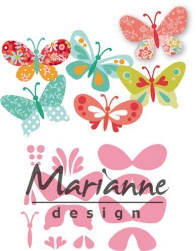 COL1466 ~ Eline's Butterflies - Marianne Design Collectables