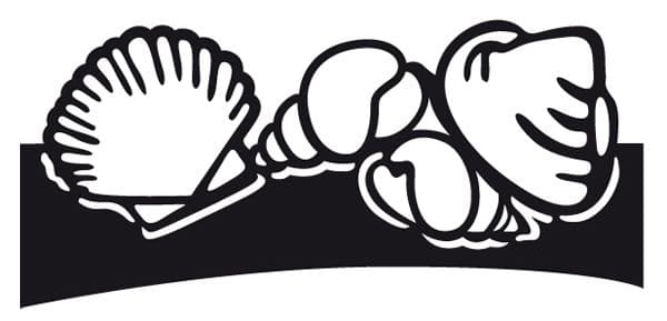 CR1274 ~ Tiny's Folding Dies ~ SHELLS ~ Marianne Design Craftables Die