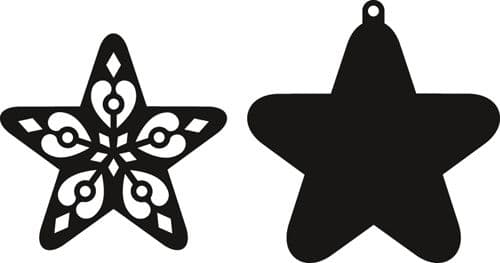 CR1284 ~ FILIGREE STAR ~ Marianne Design Craftables Die