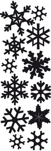 CR1335 ~ SNOWFLAKES PUNCH DIE ~ Marianne Design Craftables Die