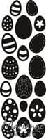 CR1399 ~ Eggs - Punch die ~ Marianne Design Craftables