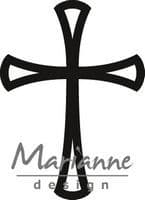 CR1400 ~ Graceful Cross ~ Marianne Design Craftables