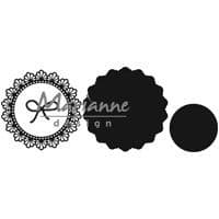 CR1414 L ~ Twine Circle ~ Marianne Design Craftables Die