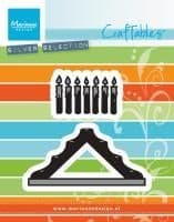CR1427 ~ Candle Bridge ~ Marianne Design Craftables Die