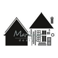 CR1437 L ~ Build a House ~ Marianne Design Craftables Die